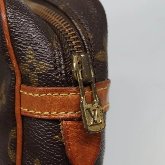 LOUIS VUITTON Monogram Compiegne 23 Clutch Bag M51847 LV Auth 129407 - Picture 9 of 16